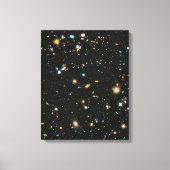 sterren in de ruimte - Hubble Ultra Deep Field Canvas Afdruk (Voorkant)