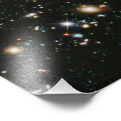 sterren in de ruimte - Hubble Ultra Deep Field Foto Afdruk (Hoek)