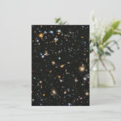 sterren in de ruimte - Hubble Ultra Deep Field Kaart (Staand voorkant)