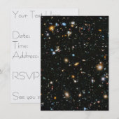 sterren in de ruimte - Hubble Ultra Deep Field Kaart (Voorkant / Achterkant)