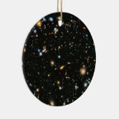 sterren in de ruimte - Hubble Ultra Deep Field Keramisch Ornament (Rechts)
