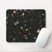 sterren in de ruimte - Hubble Ultra Deep Field Muismat (Met muis)