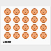 Sterren in de Stickers van het Night Sky, Oranje (Vel)