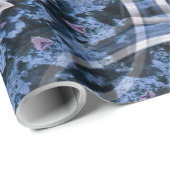 Sterren in de wolken..... cadeaupapier (Rol Hoek)