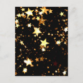 Sterren in duisternis briefkaart (Voorkant)