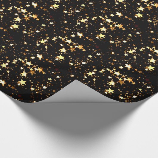 Sterren in duisternis cadeaupapier (Hoek)