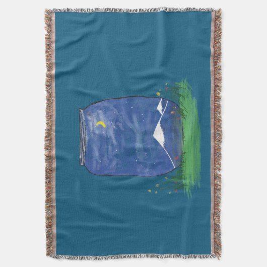 Sterren in een pot deken (Voorkant Verticaal)