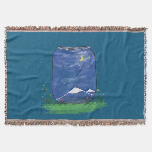 Sterren in een pot deken (Voorkant)