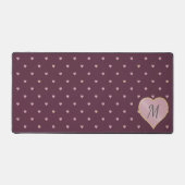 Sterren in harten op poort bureaumat (Voorkant)