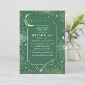 Sterren in liefdevolle herinnering begrafenisdiens kaart (Staand voorkant)