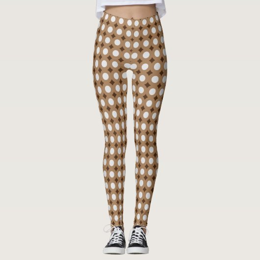 Sterren in Stippen Leggings (Voorkant)