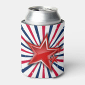 Sterren in Stripes Freedom Blikjeskoeler (Blikje Voorkant)