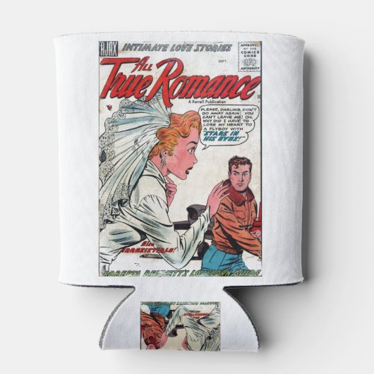 Sterren in zijn ogen - Romance  Comics Blikjeskoeler (Achterkant)