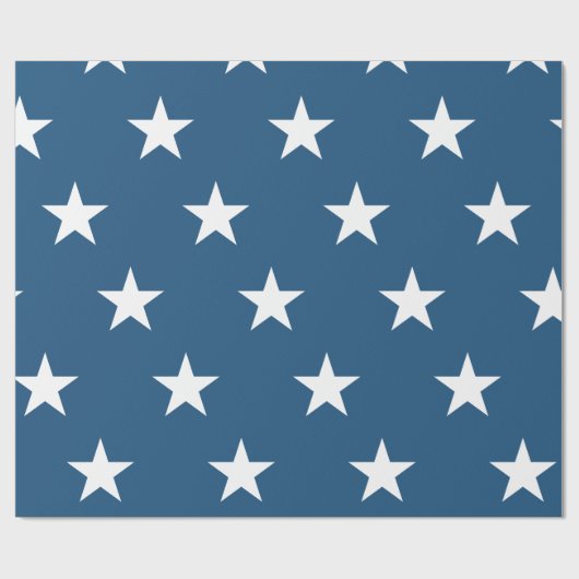 Sterren inpakpapier (Vlak)