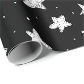 Sterren inpakpapier | Luxe bruiloften (Rol Hoek)