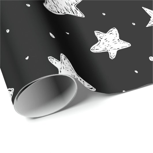 Sterren inpakpapier | Luxe bruiloften (Rol Hoek)