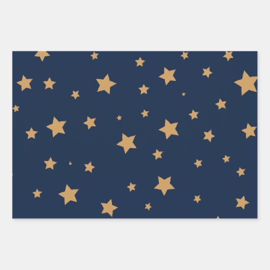 Sterren - inpakpapier vel (Voorkant 2)