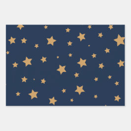 Sterren - inpakpapier vel