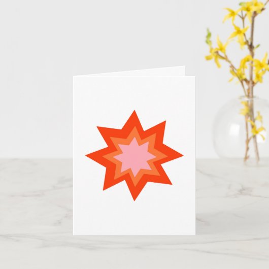 Sterren Kaart (Gele Bloem)