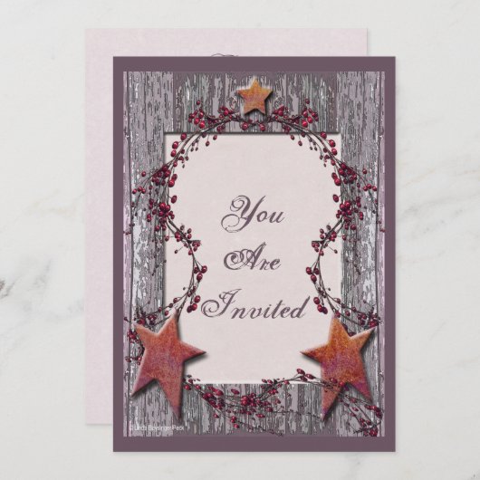 Sterren Kaart (Voorkant / Achterkant)