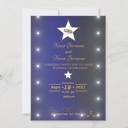 Sterren Kaart (Voorkant)