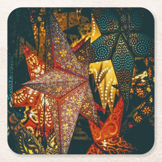 sterren kartonnen onderzetters (Voorkant)