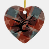 Sterren Keramisch Ornament (Voorkant)