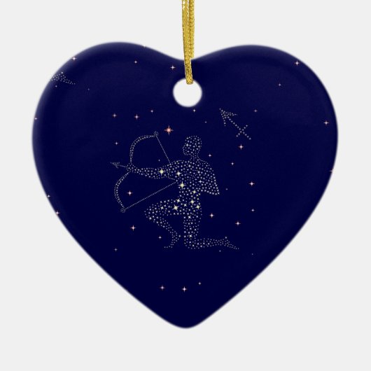 sterren keramisch ornament (Voorkant)