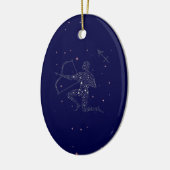 sterren keramisch ornament (Links)
