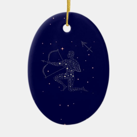 sterren keramisch ornament (Voorkant)