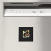 Sterren kijken bier vader vaderdag retro 70s magneet (Insitu (Vaatwasser))