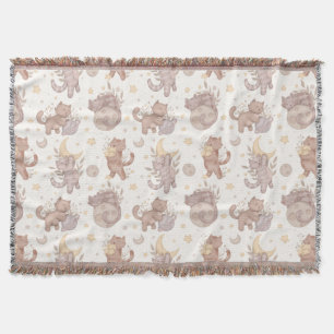 Sterren Kittens Deken