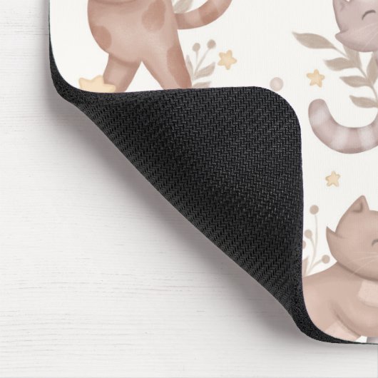 Sterren Kittens Muismat (Hoek)