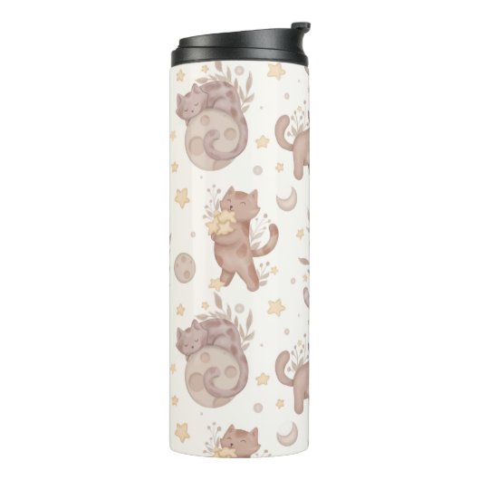 Sterren Kittens Thermosbeker (Gedraaid links)