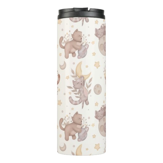 Sterren Kittens Thermosbeker (Achterkant)