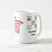 Sterren - koffiemok (Voorkant rechts)