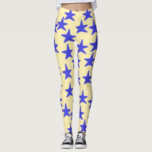 Sterren kunst leggings (Voorkant)