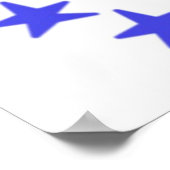 Sterren kunst poster (Hoek)