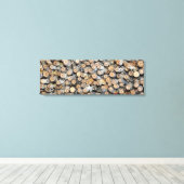 Sterren langs de Rio Grande Cotton Wood Trees Talk Canvas Afdruk (Insitu (Houten vloer))