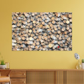 Sterren langs de Rio Grande Cotton Wood Trees Talk Canvas Afdruk (Insitu (Woonkamer))