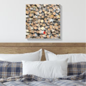 Sterren langs de Rio Grande Cotton Wood Trees Talk Canvas Afdruk (Insitu (Slaapkamer))