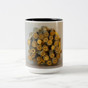 Sterren langs de Rio Grande Cotton Wood Trees Tweekleurige Koffiemok