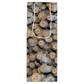 Sterren langs de Rio Grande Cotton Wood Trees Wijn Cadeautas (Voorkant)