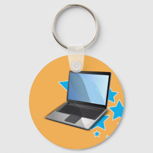 Sterren, laptop sleutelhanger