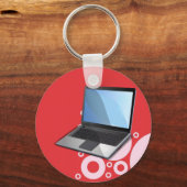 Sterren, laptop sleutelhanger (Voorkant)