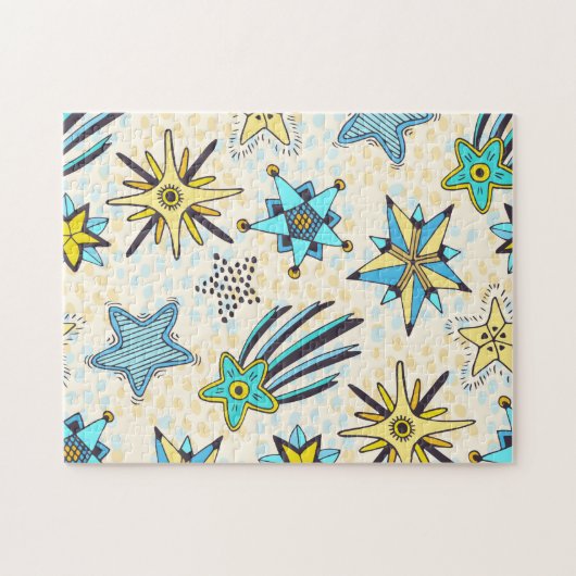 Sterren Legpuzzel (Horizontaal)