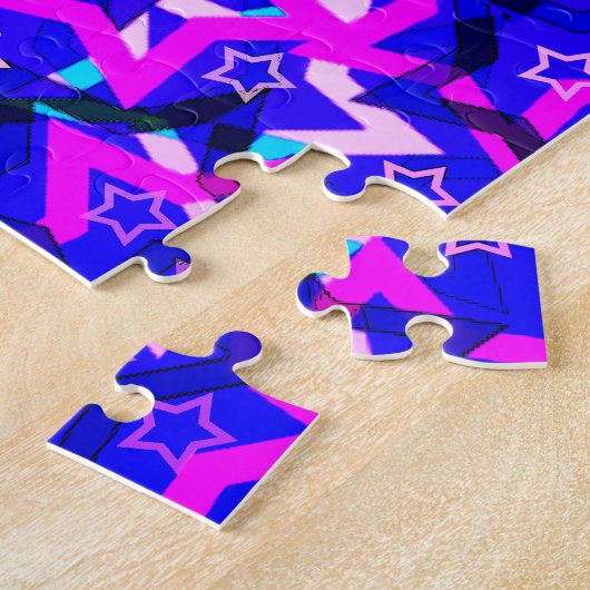 Sterren Legpuzzel (Zijkant)