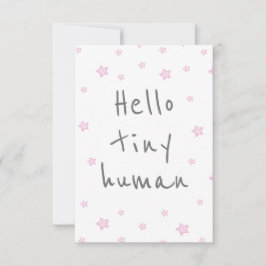 Sterren Leuk Welkom baby / Geboorte Gefeliciteerd Kaart
