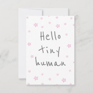 Sterren Leuk Welkom baby / Geboorte Gefeliciteerd Kaart