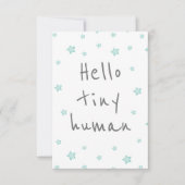 Sterren Leuk Welkom baby / Geboorte Gefeliciteerd Kaart (Voorkant)